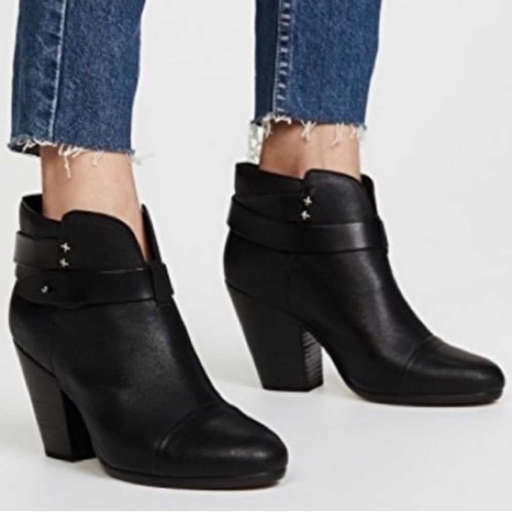 Rag & Bone Black Harrow Boots | Size EU 38.5 / US 8.5